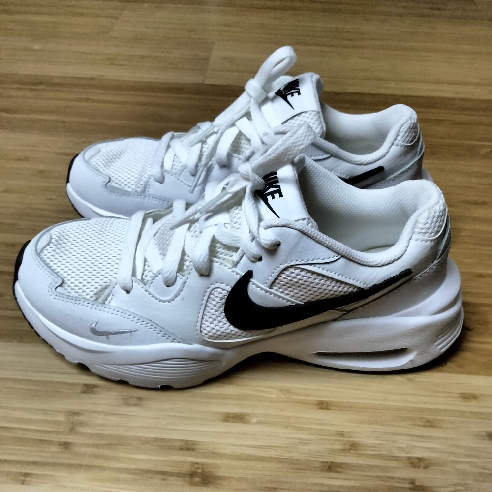 Nike White and Black Athletic Shoes